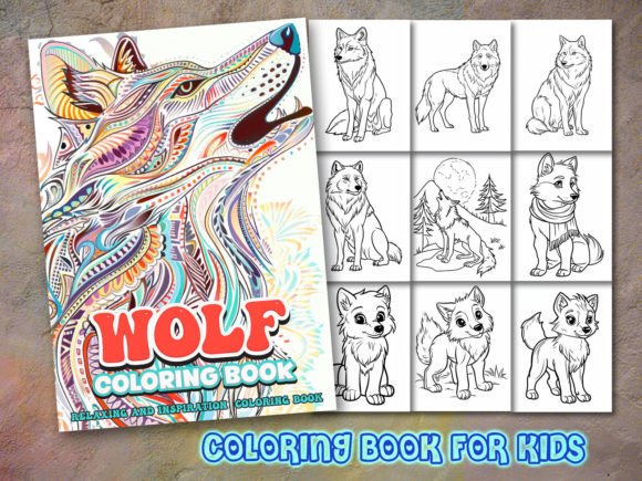 Download Wolf Coloring Page and Coloring Book - Premium Resources
