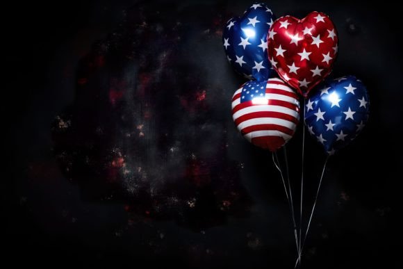 Download Red and Blue Balloons with Copy Space - Copy space Collection